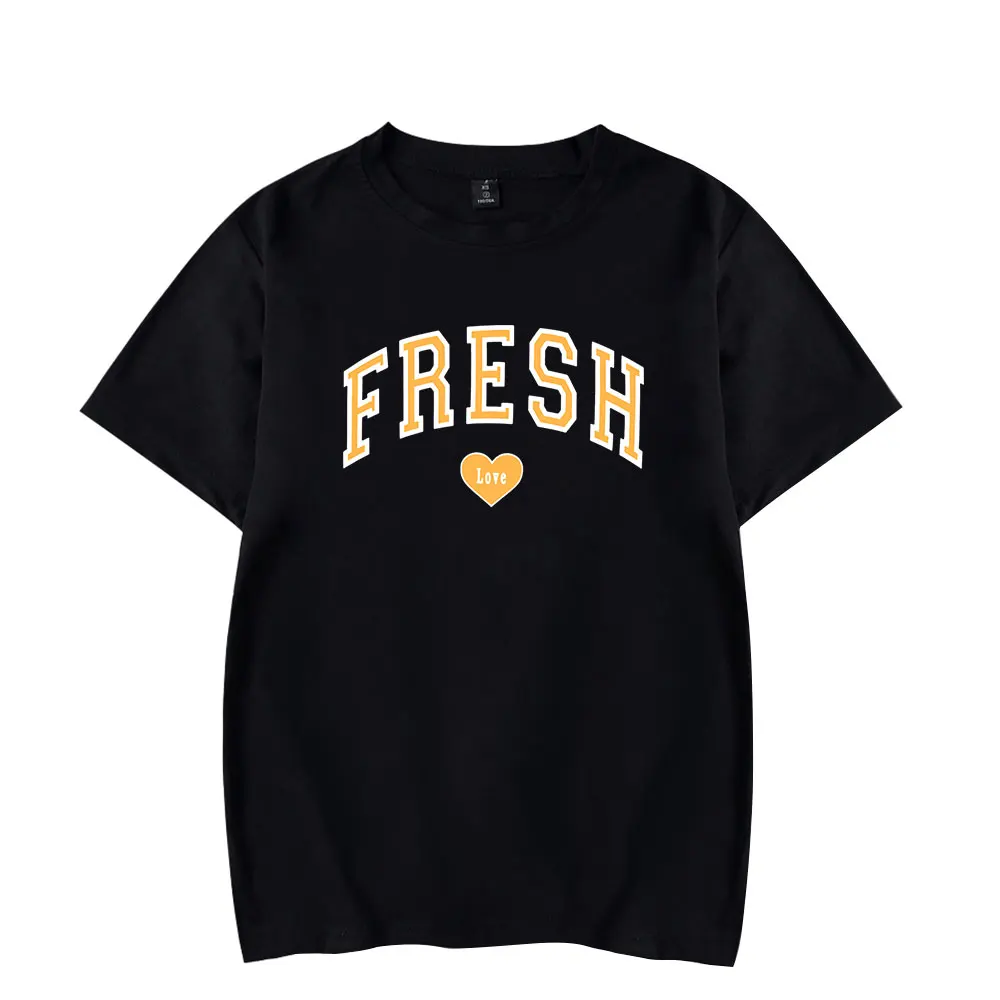 

Sturniolo Triplets T-shirts Fresh Love Varsity Merch Print Tee Unisex Fashion Funny Casual Short Sleeve