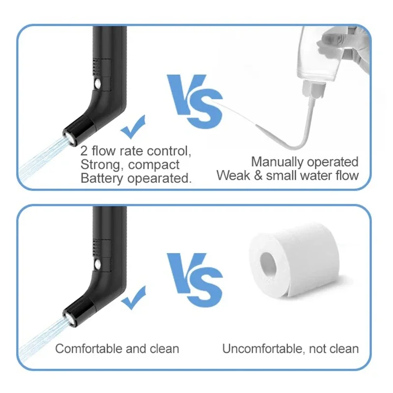 Portable Handheld Electric Body Cleaner for Personal Hygiene
