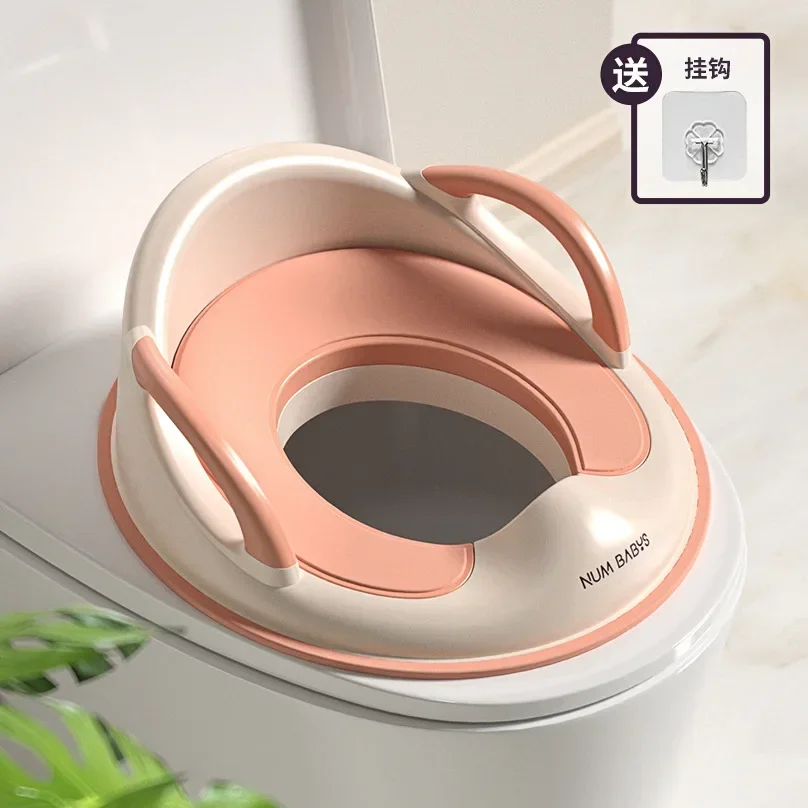 Children's Toilet Seat Large Toilet Seat Children's Home Safety Plastic Seat Cushion 6