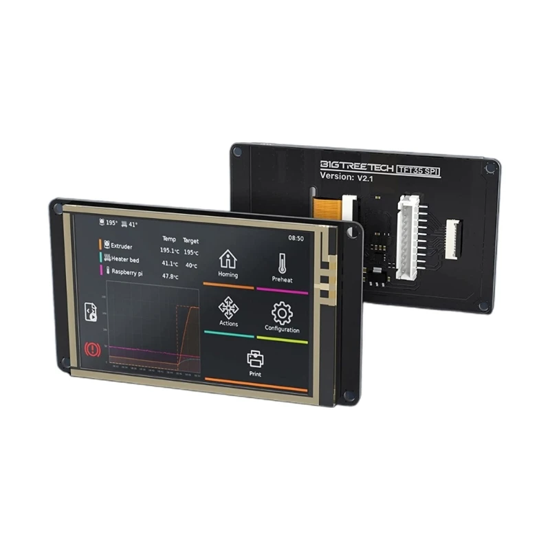 TFT35 V2.1 LCD 화면 320x480 3.5인치 용량성 LCD 디스플레이 화면 교체
