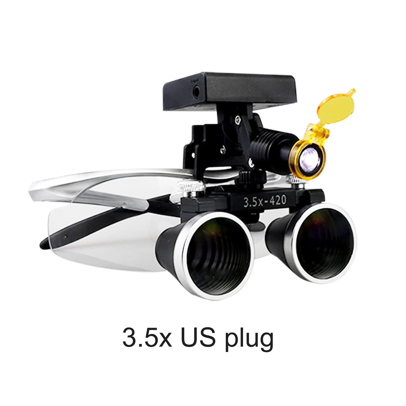 3.5X US Plug Silver