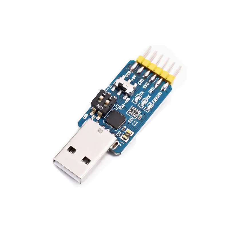 1/5/20 Stück CP2102 6-in-1 USB-UART Serielles Modul USB zu Seriell Multifunktions-CP2102 USB zu TTL485 RS232 Adapter für Arduino – Detail 6