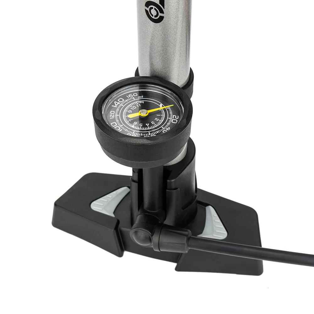 Ztto Fahrrad Reifen Boden pumpe mit Manometer Federung pumpen MTB Gabel Stoßdämpfer Hoch luftdruck Durchfluss Inflator Presta Ventil Schrader – Detail 6
