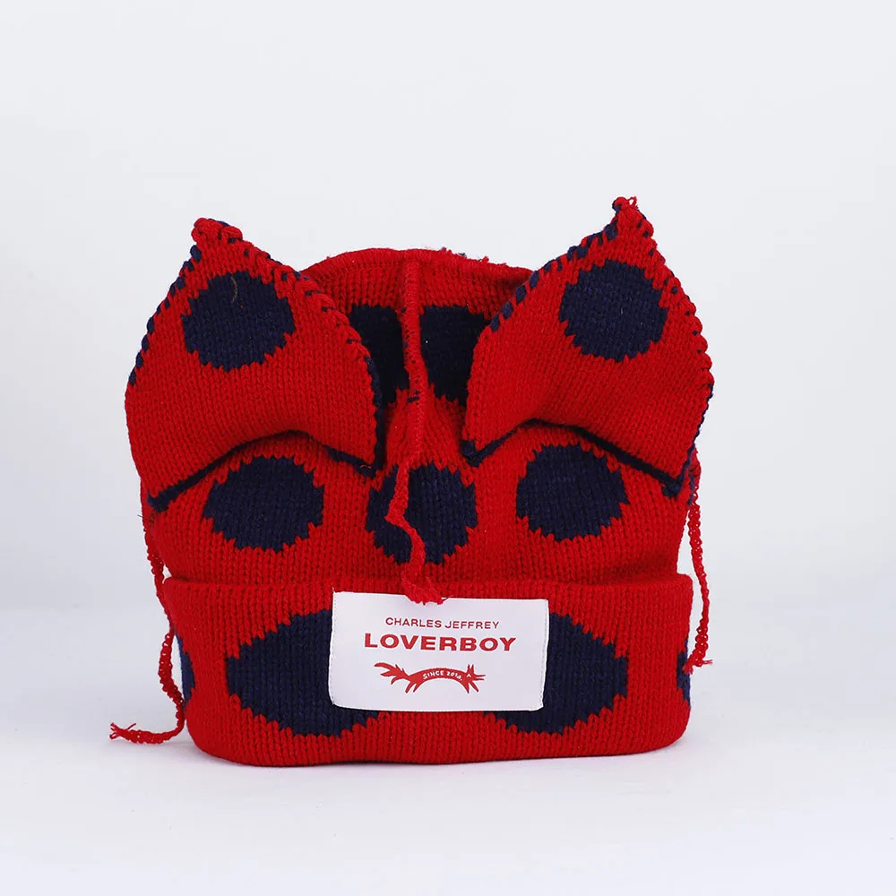 H-red and navy blue