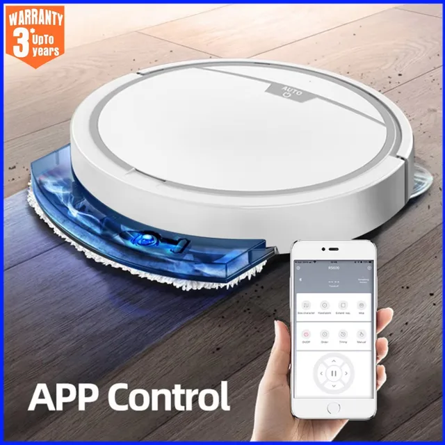 New Wireless Smart Robot Vacuum Cleaner Multifunctional Super Quiet Vacuuming Mopping Humidifying For Home Use Home Appliance 1