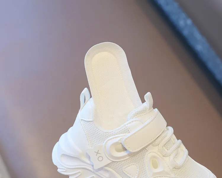 2023 neue Frühling Herbst Jungen Weiße Schuhe Mädchen Atmungsaktives Mesh Casual Weiche Sohle Turnschuhe Kinder Laufschuhe Kinder Sport Schuhe – Detail 31