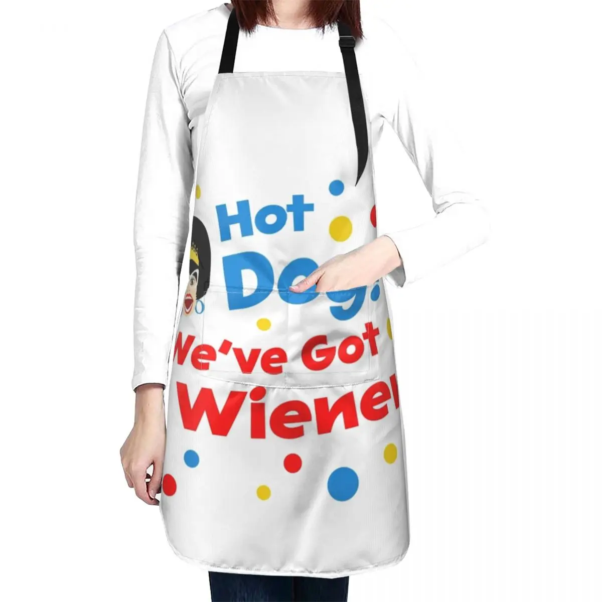 Hot Dog We've got a Wiener Apron Apron For Girl kindergarten teacher apron Apron For Men Barber apron