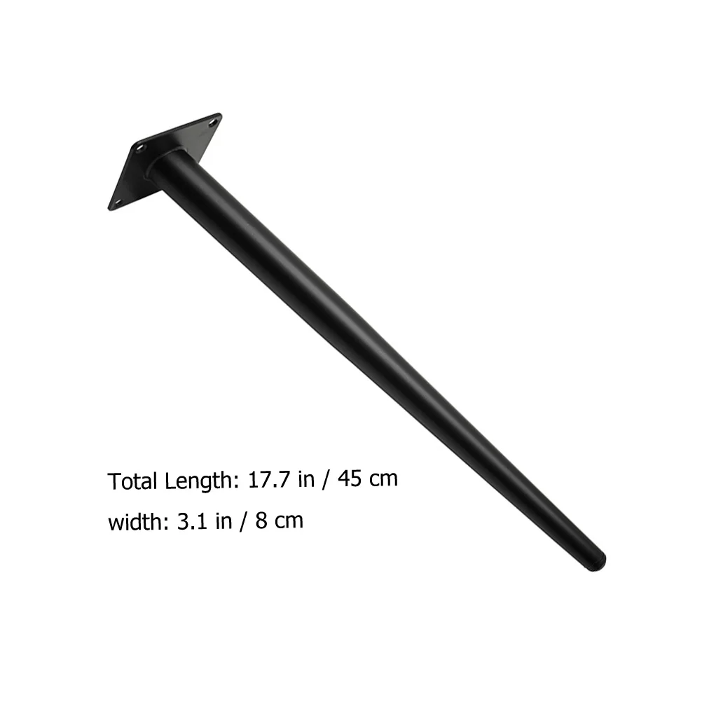 Furniture Cabinet Legs Dining Table Metal Sofa Feet Conical Replacement Iron Support
