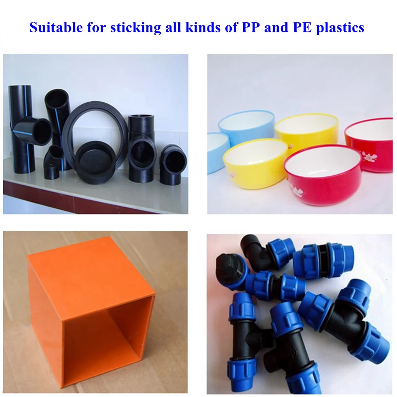 30ml PP PE Glue Rapid Curing Plastic Adhesive For PP PE PC PCS PS Various Organic Glass ABS Acrylic Metal Repair Bonding