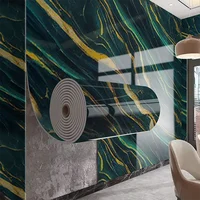 Self Adhesive Panels European style Wallpaper Waterproof and Washable Marble Wall Sticker on the Wall for Home Decoration 4
