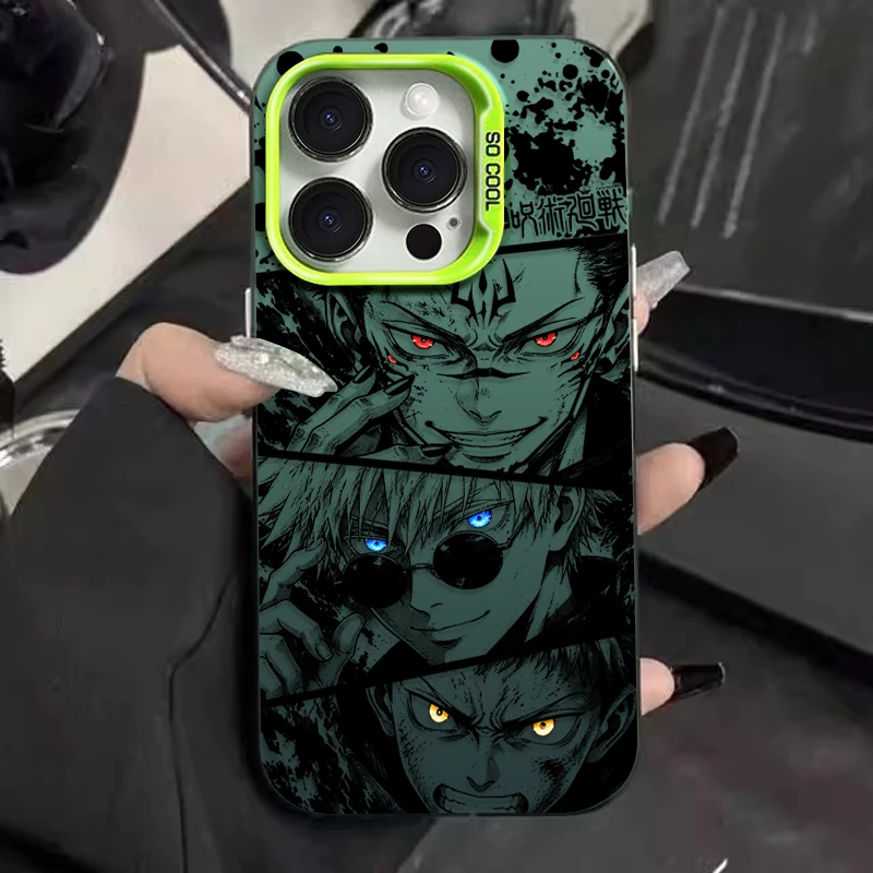Jujutsu Kaisen Sukuna Gojo Yuji Ink Wash Phone Case