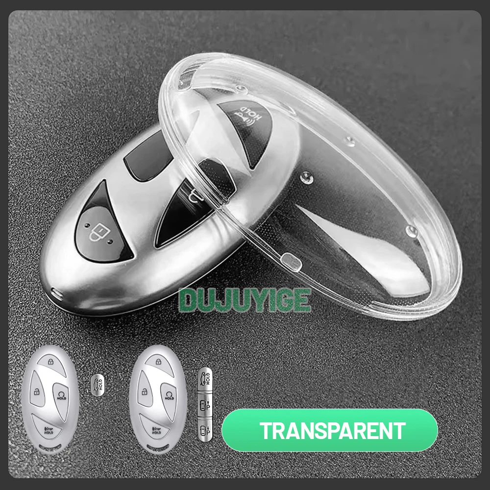 Transparent TPU Car Key Case Fob Cover Protector Shell