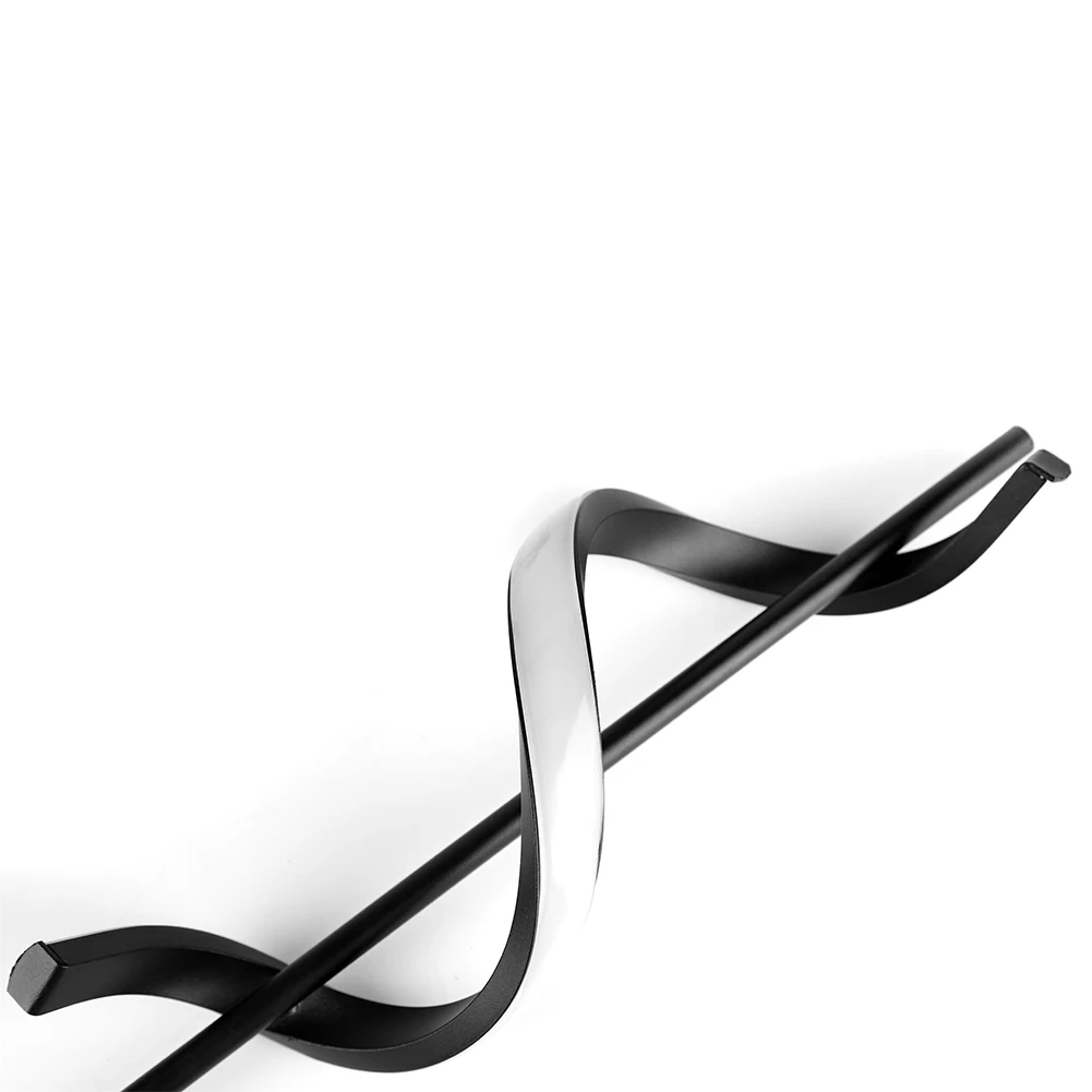 Nordic Spiral Chandelier Minimalist Modern Atmosphere Chandelier Metal Spiral Pendant Lamp for Ceiling Fixtures Lighting