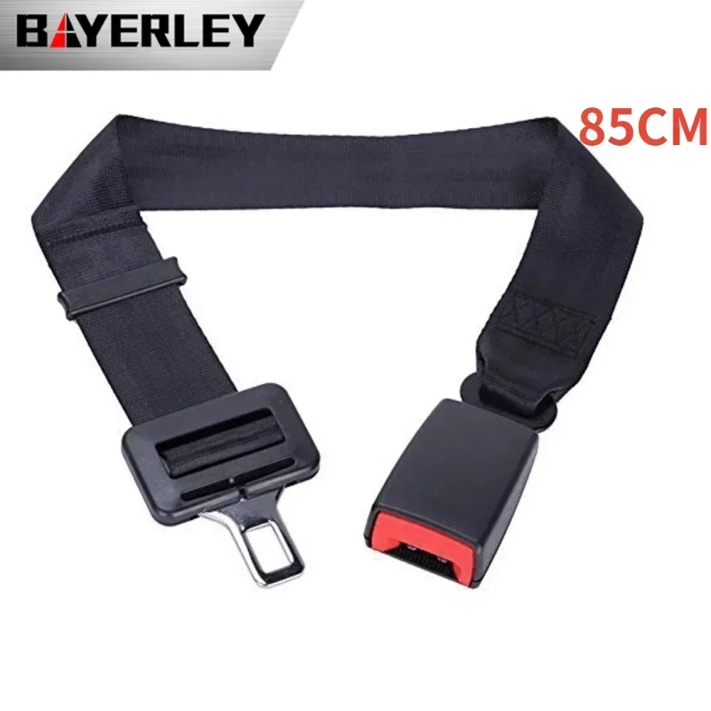 85CM 25-80cm Adjustable Car Auto Safety Seat Belt Seatbelt Extension Extender Buckle For Babies Chidren car accessories seat belt extender seat belt covers seat belt clip seat belt adjuster seat belt protection seat belt positioner seat belt protector seat belt stopper car seat belt accessory