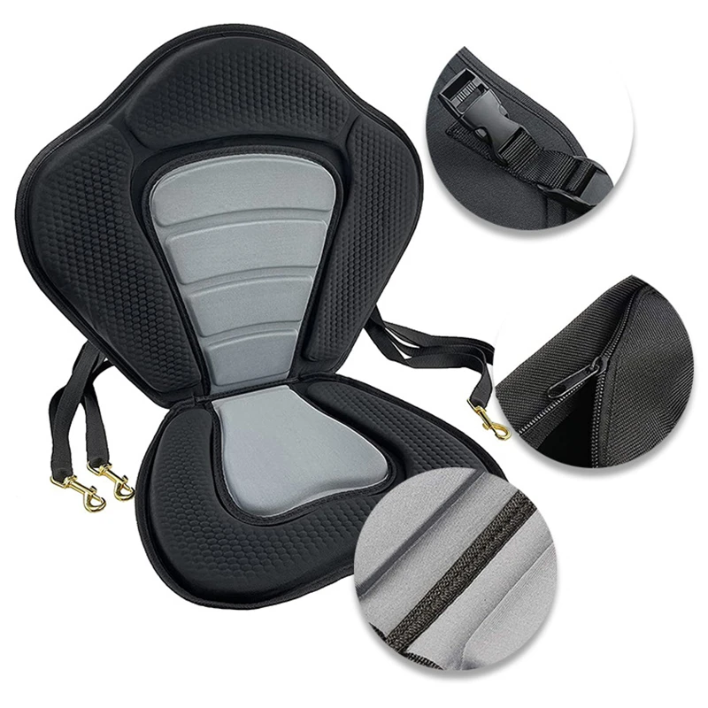 Jusenda Backrest Seat for Sup Seat Surfing Board Inflatable Kayak Adaptation for View Surfboard Boat The cushion Bodyboards