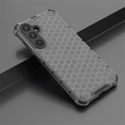 Armor Shockproof Bumper Phone Case with Clear Back Cover - Galaxy A15 (FC - Gray)