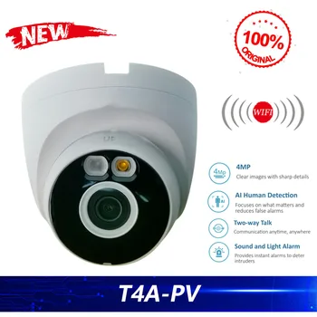 Dahua Original International Vision T4A-PV 4MP Fixed-focal Wi-Fi Turret Network Camera two-way Talk AI Human Detection 1