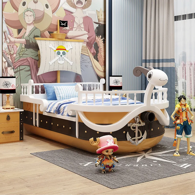 Mobili Per Bambini Creativo In Legno Massello Creativo Ladro Di Mare King Boy And Girl Bed Merry Ship Bed Nautical Youth Single Bed