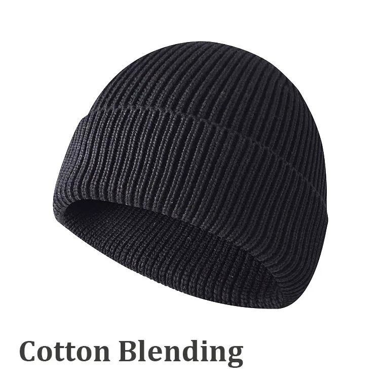 cotton blend black