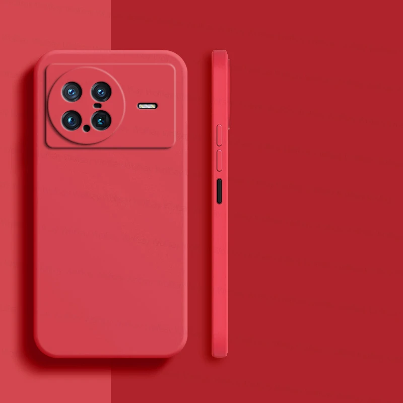 Shockproof Liquid Silicone Phone Case For Vivo X Note X70 Pro Plus_voghion.com