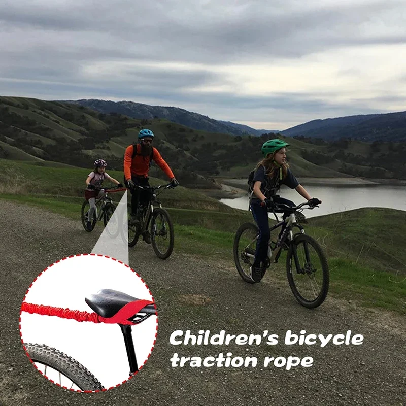 Kinder Fahrrad Bungee Abschlepp seil Outdoor MTB Radfahren Stretch Pull  Strap Fahrrad Schlepp kabel kompatibel die meisten Fahrrad - AliExpress