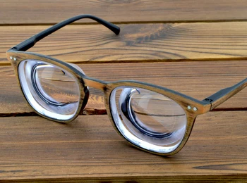 Clara Vida Wood Okulary specjalistyczne Ultra Krótkowzroczności -11 do -20D PD64