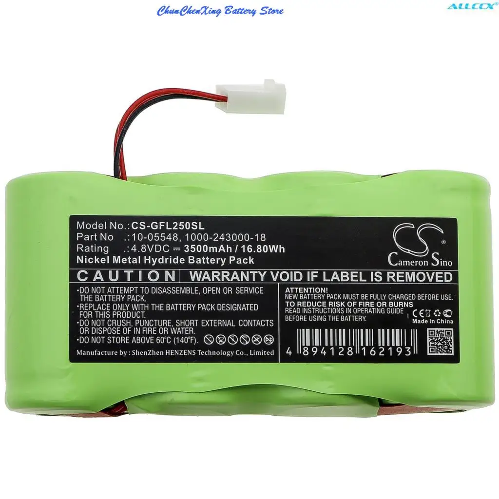 

Аккумулятор Cameron Sino 3500 мАч для Geo Fennel FL 250, FL250VA, LX250, для Rotationslaser FL 250 VA-N, FLG 250, FL 200AN, FL 1000