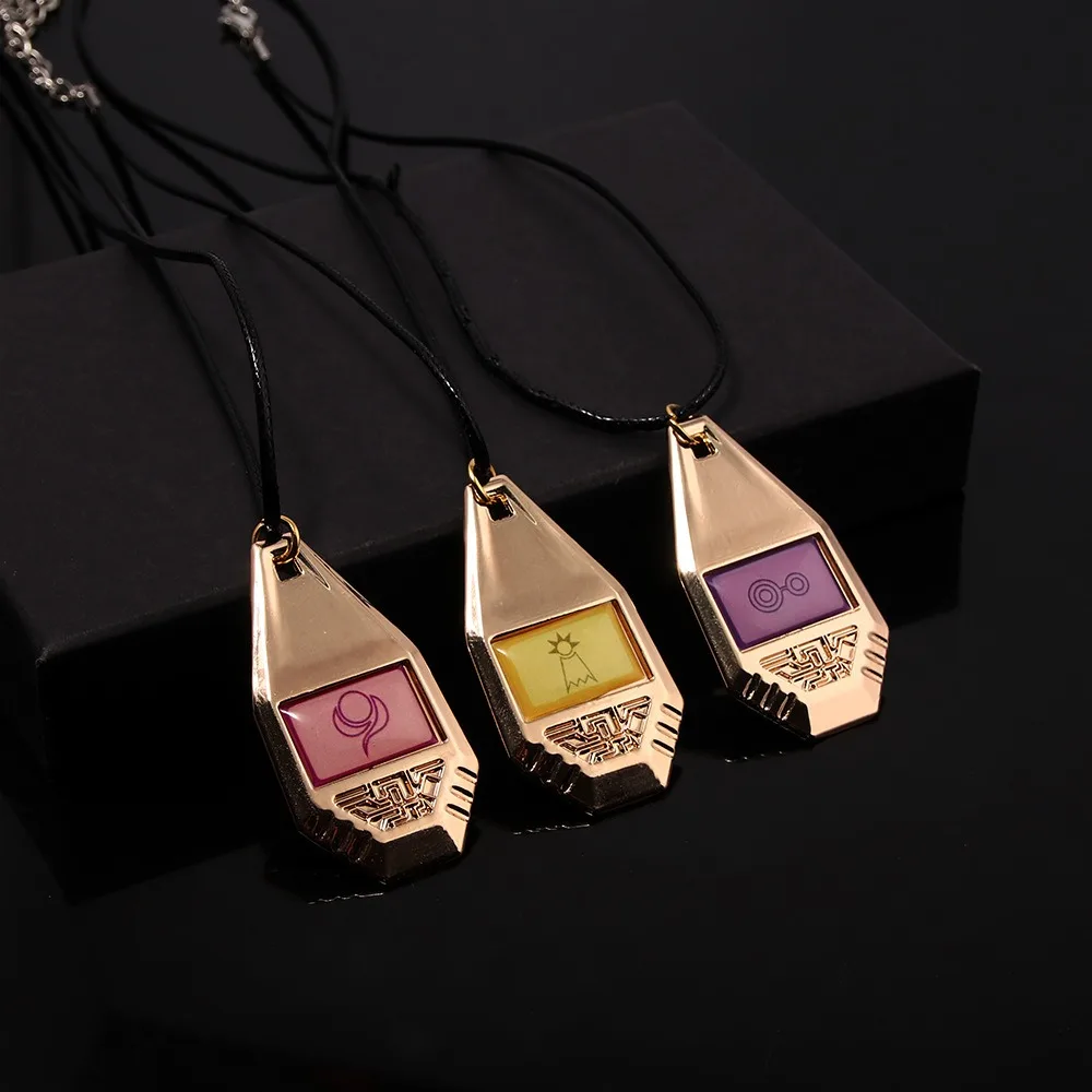 Anime Digimon Adventure Halskette, 11 Stile, Metall-Evolver-Anhänger, Csoplay-Halskette, Unisex-Schmuck, Accessoires, Geschenkdekoration – Detail 4