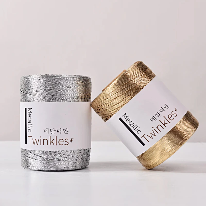 Metallic Glitter Yarn 3