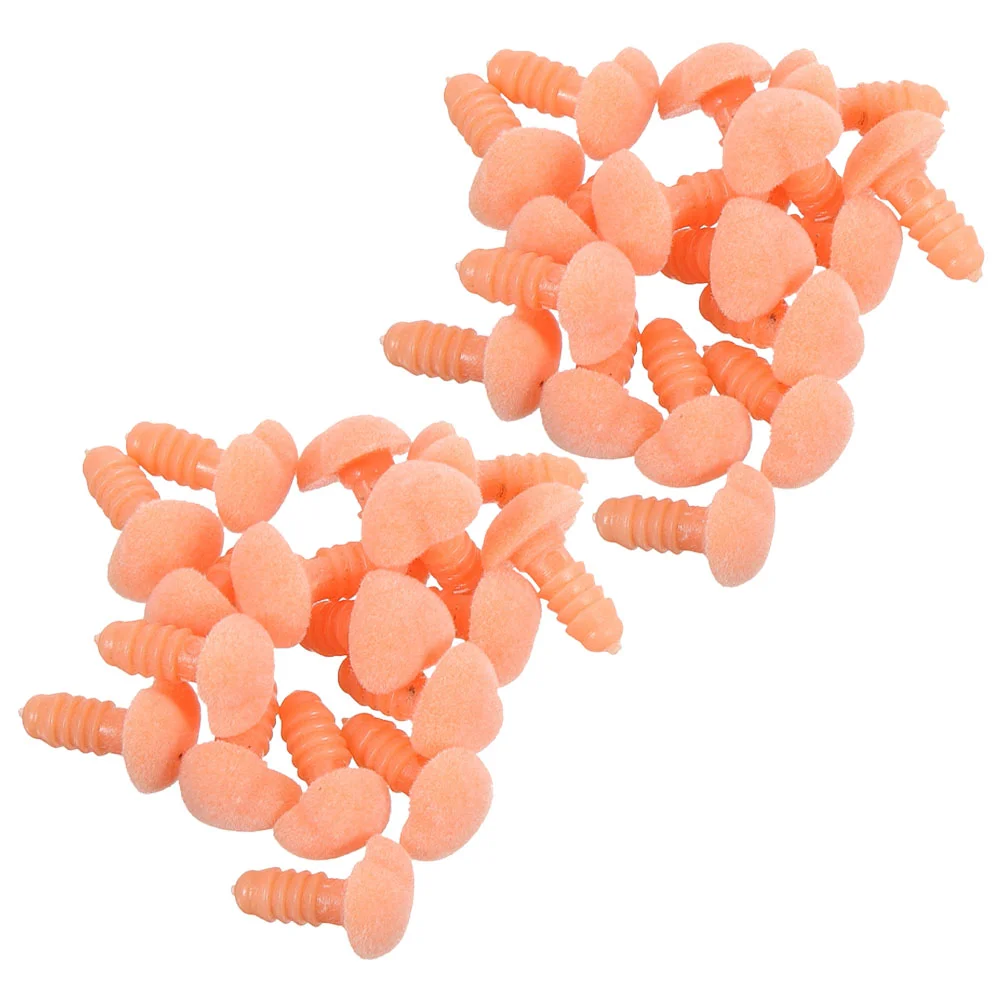 

40 шт. нос для вязания крючком с животными для плюшевых ремесел поставки игл безопасный и мягкий ручной маленький