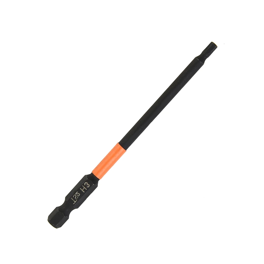 Hex Kopf Allen Wrench Bohrer Set 1/4 Zoll Schnell Ändern Auswirkungen Fahrer Magnetischen Schraubendreher Bit H 2,0 H 2,5 H 3,0 H 4,0 H 5,0 H 6,0 – Detail 10
