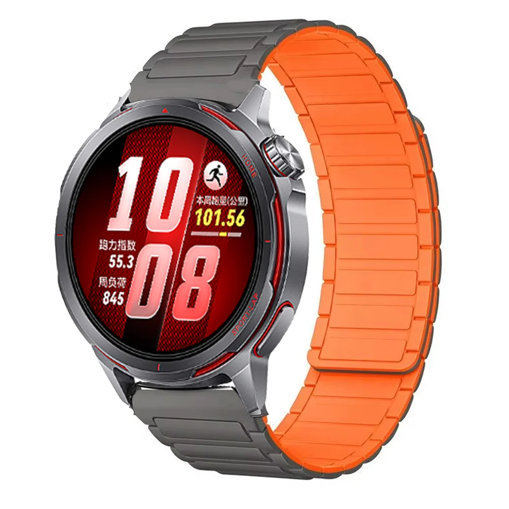 Magnetic Silicone Loop Band - Premium Accessories Bracelet, Universal Fit 46mm
