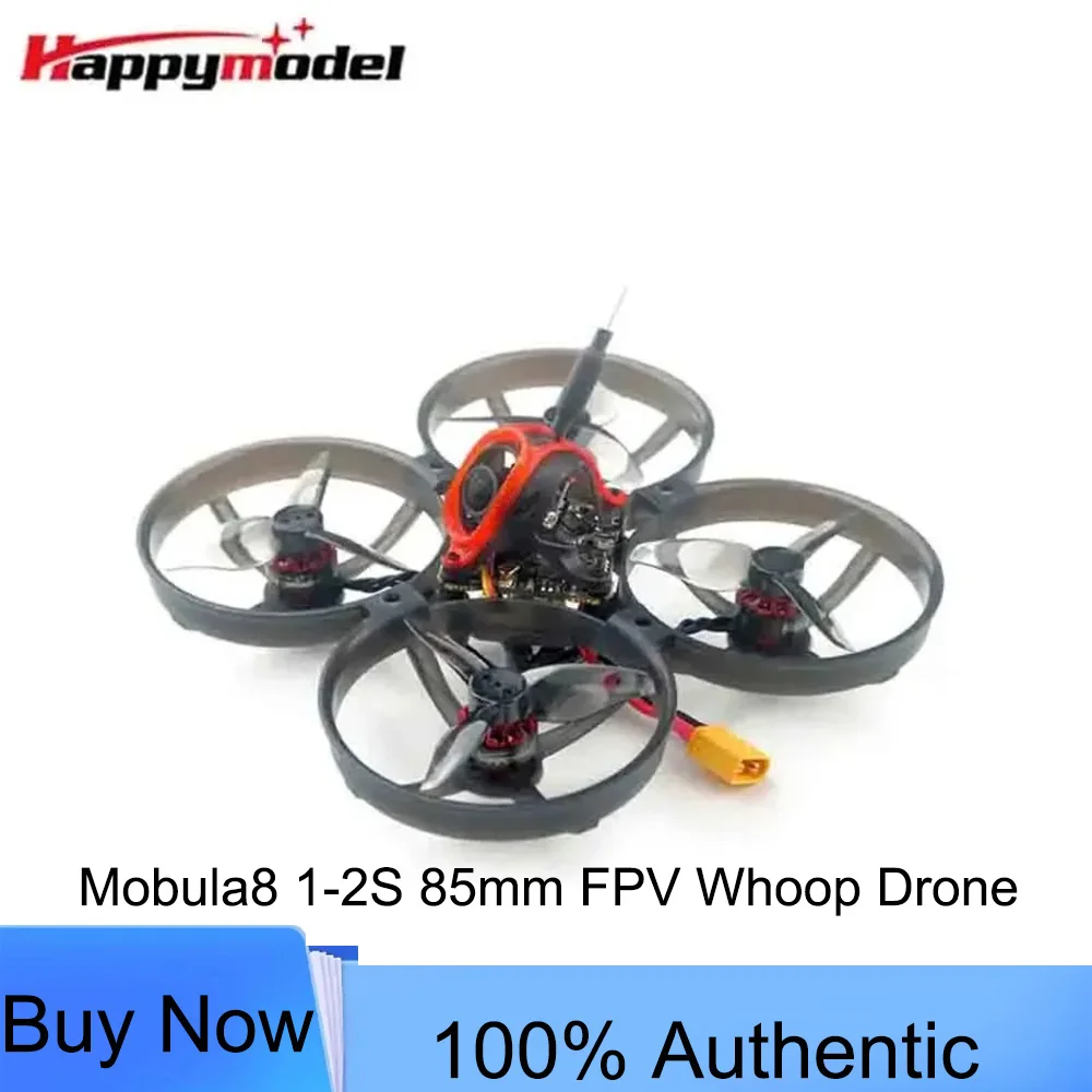 Happymodel Mobula8 1-2S 85mm Micro FPV Whoop Drone ELRS 2.4G