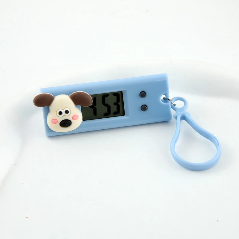Children's electronic small hanging watch, mini electronic clock, student timing watch
