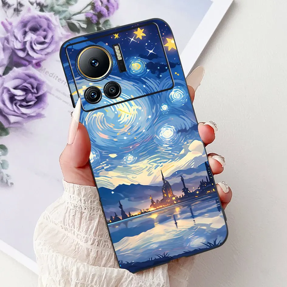 Stylish Flower Butterfly Soft Silicone Phone Case Cover