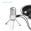 Original Samson Meteor Mic Studio Recording Condenser Microphone Fold-back Leg with USB Cable Carrying Bag for computer 2