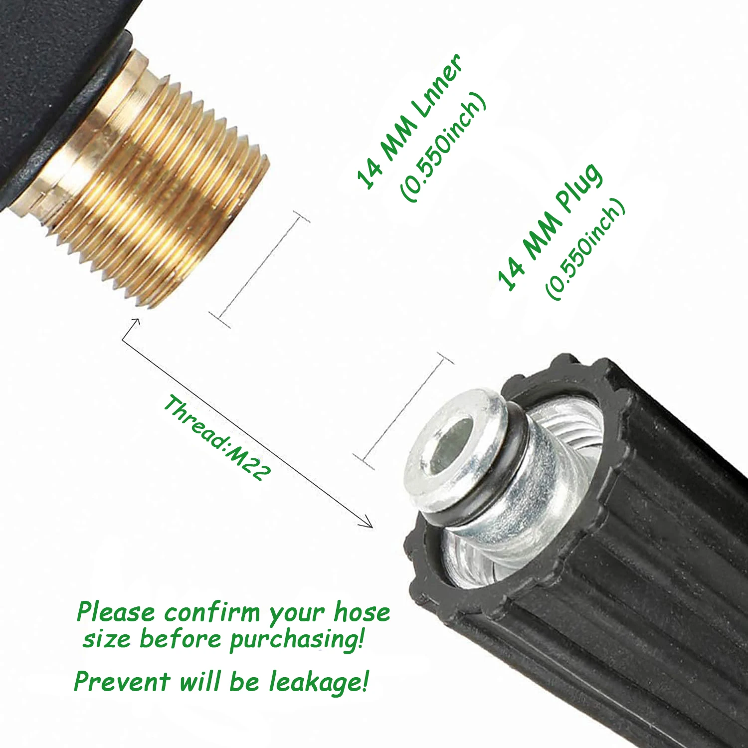 High Pressure Washer Cleaner Water Gun 1/4" Quick with Foam Cannon For Karcher Parkside Lavor Bosch Car Cleaning
