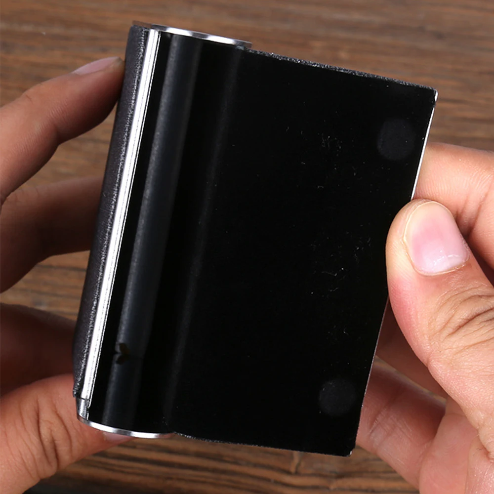 CHANCHAN Fashion Stainless Steel Cigarette Case Box for Man Business Cigarette Pouch Smoking Accessories 3