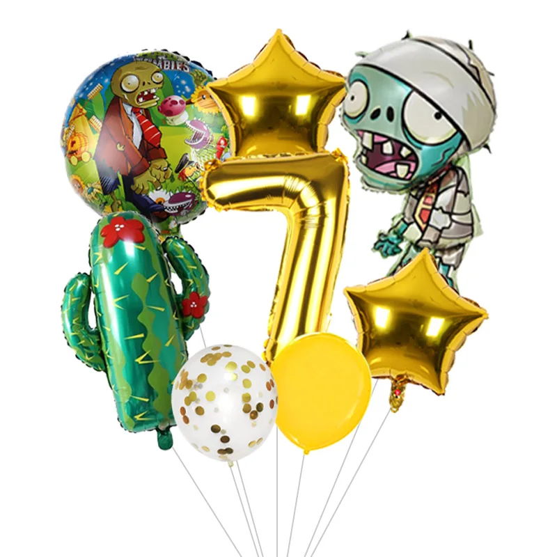 Plants vs Zombies Party Balloon Kit with Exquisite Printing