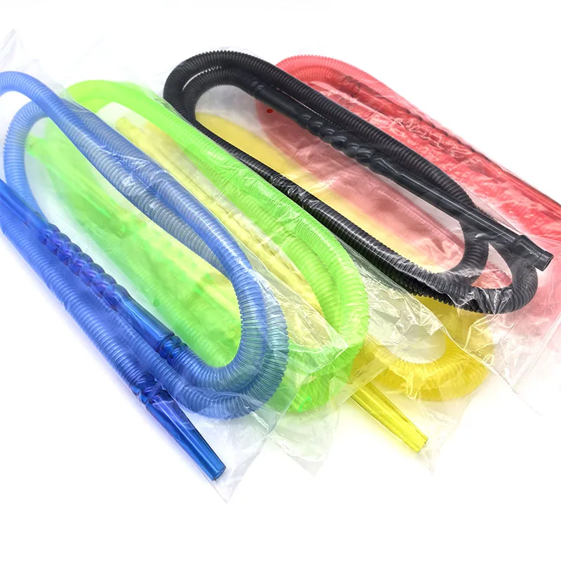 

55 шт./упаковка, одноразовый пластиковый шланг для кальяна, 1,8 м