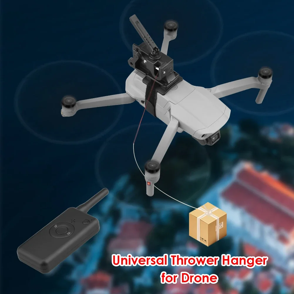 Drone Thrower Airdrop Air Drop System for Wedding Ring Fishing Bait Life Rescue