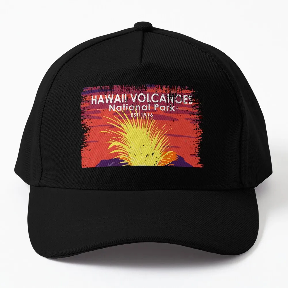 

Hawaii Volcanoes National Park Vintage Baseball Cap Anime Hat Mountaineering Cap For Women Men'S