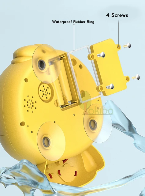 Baby Bath Toys Bubble Machine Duck Crabs Frog Music Kids Bath Toy Bathtub Automatic Bubble Maker Baby Bathroom Toy for Children 5