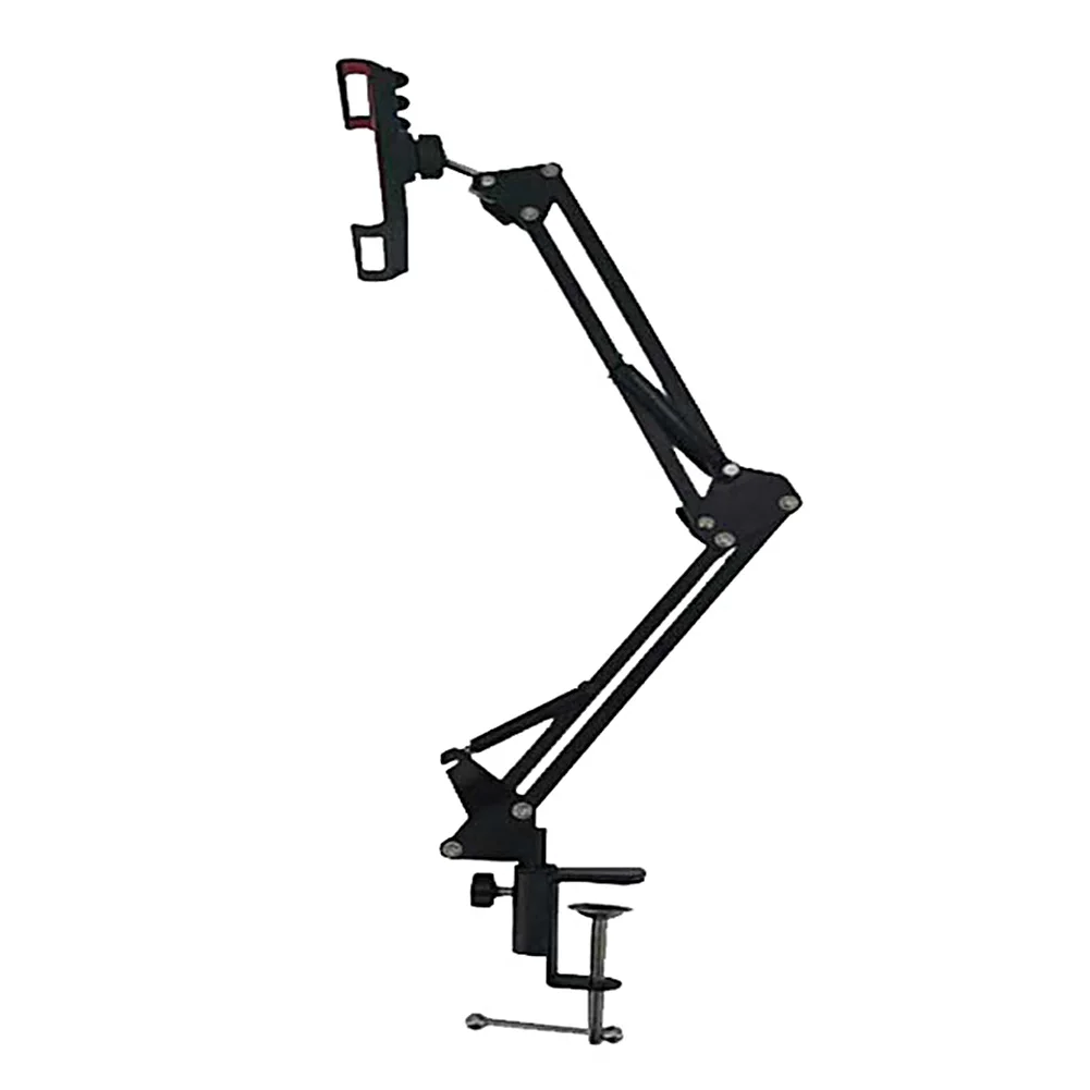 

Stand Holder Portable Adjustable Foldable Tablet Clamp Smartphone Bracket Video