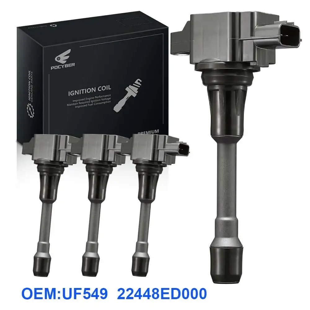 

OEM UF509 22448ED000 4PCS New Ignition Coils Ignition System For Nissan Frontier Suzuki Equator L4 2.5L High Quality