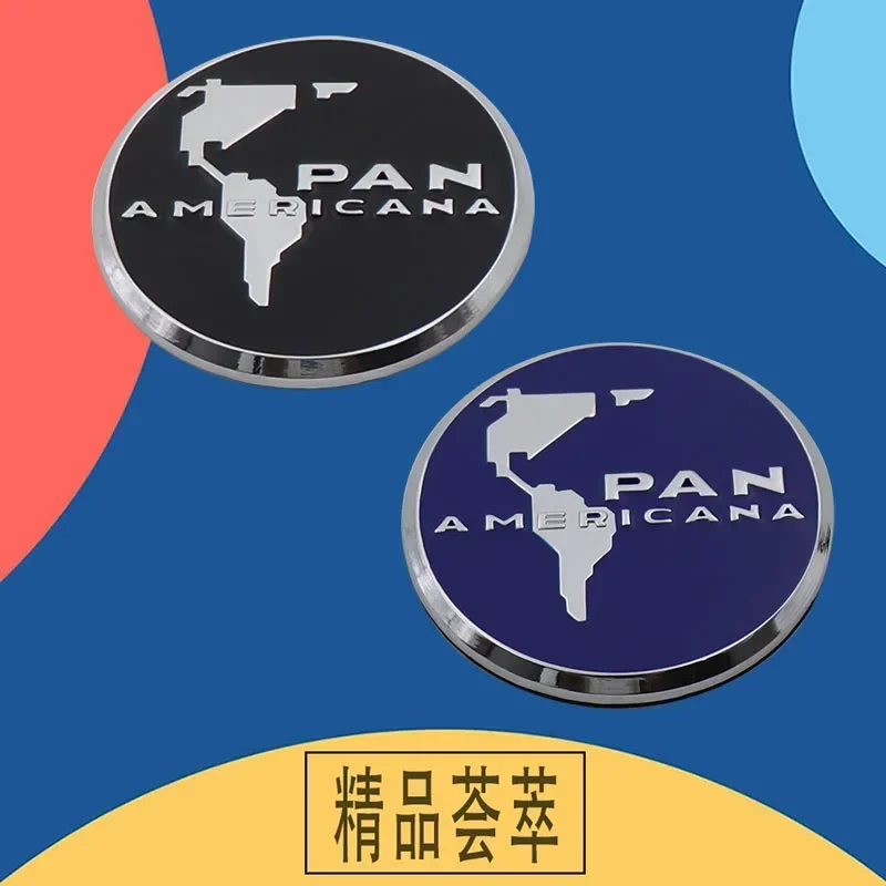 PanAmericana T5 T6 자동차 액세서리에 대 한 3D 금속 로고 엠 블 럼 후면 트렁크 자동차 배지 스티커