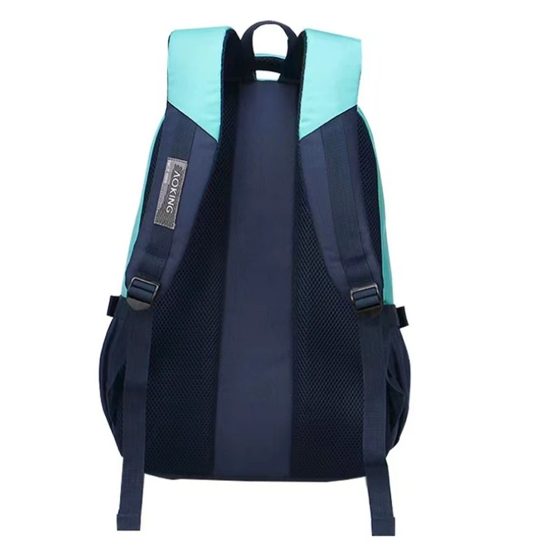 Backpack Waterproof Polyester Backpack for Men and Women One-shoulder Portable Computer bag Schoolbag