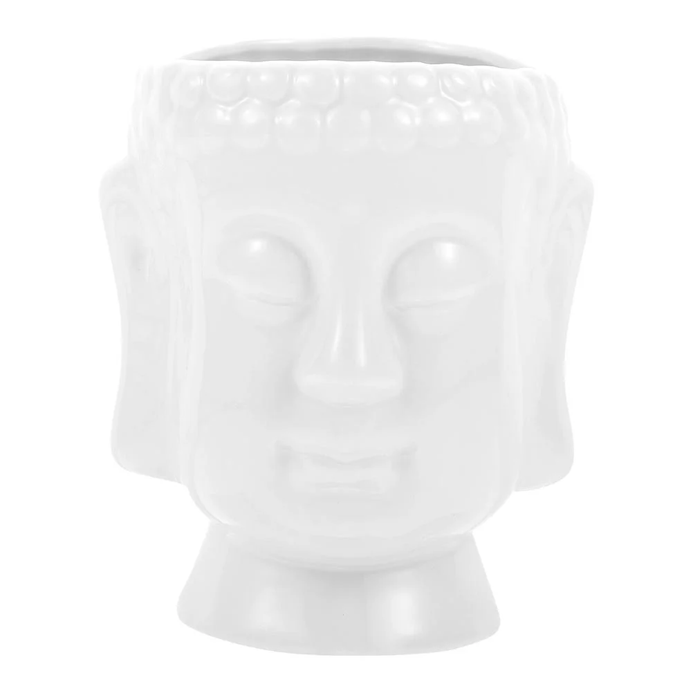 Ceramic Flowerpot Bonsai Container Chime Vases Yoga Figurine Succulent Pots Plant Buddha Ornament Zen Style Bowl 6