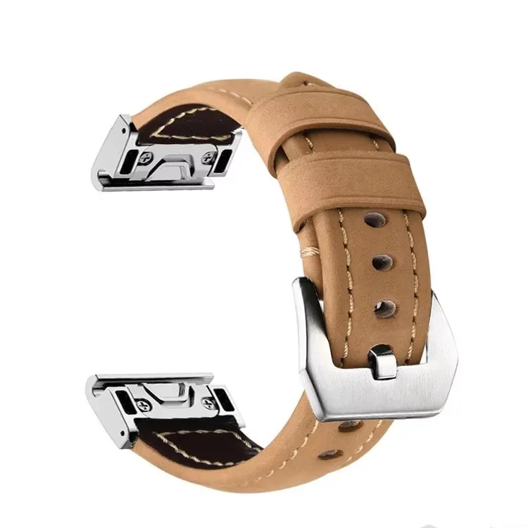Premium Leather QuickFit Watch Strap - 26mm & 22mm