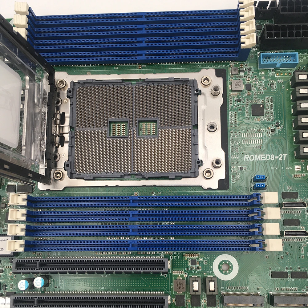 ROMED8-2T For Asrock Server Workstation Motherboard SP3 LGA4094